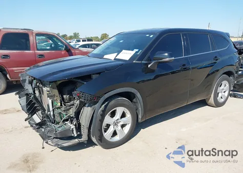 2021 Toyota Highlander L from USA, damaged, VIN 5TDCZRAH0MS072735
